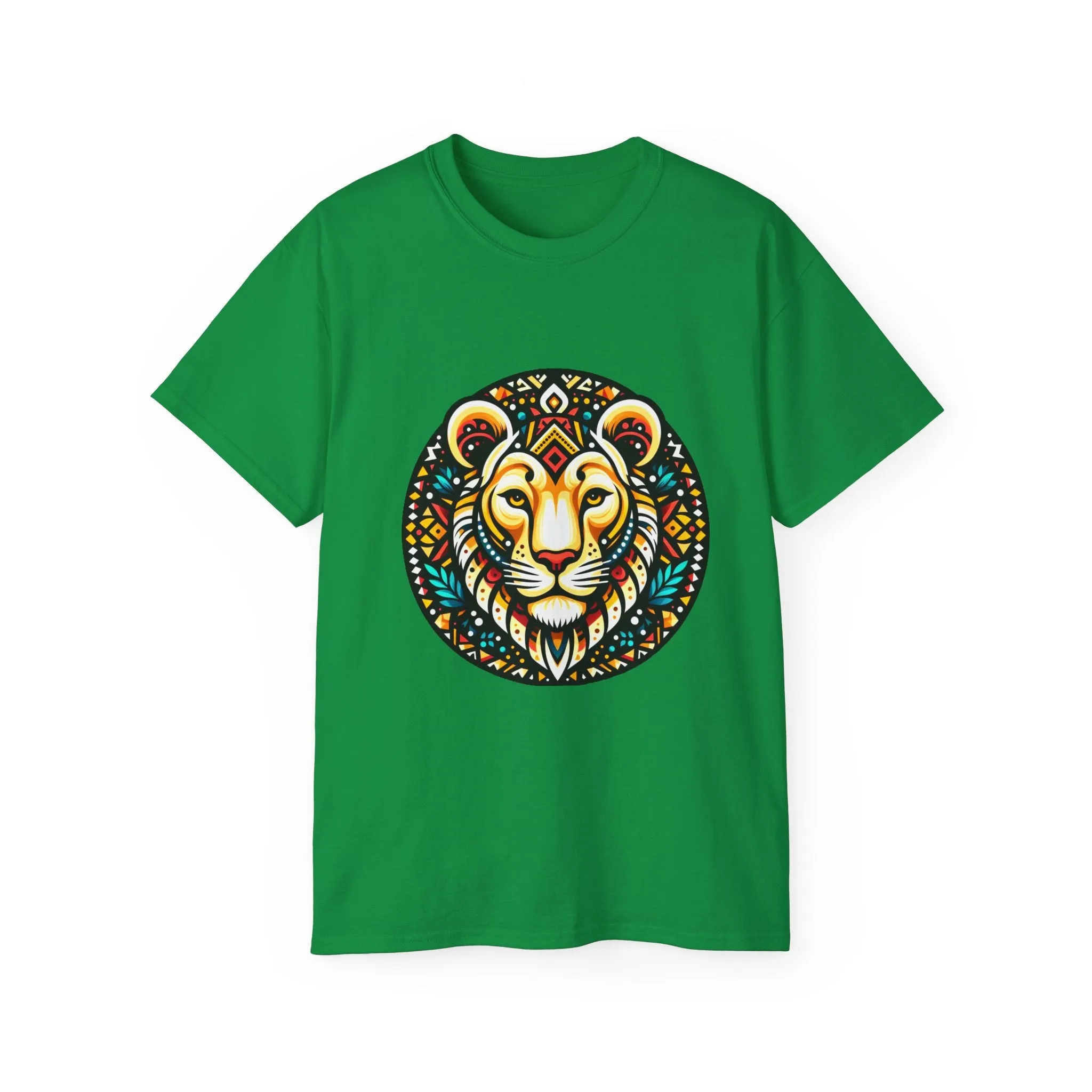 EXOTIC BIG CATS: Queen Lioness-B. / Unisex Graphic Tee Shirt