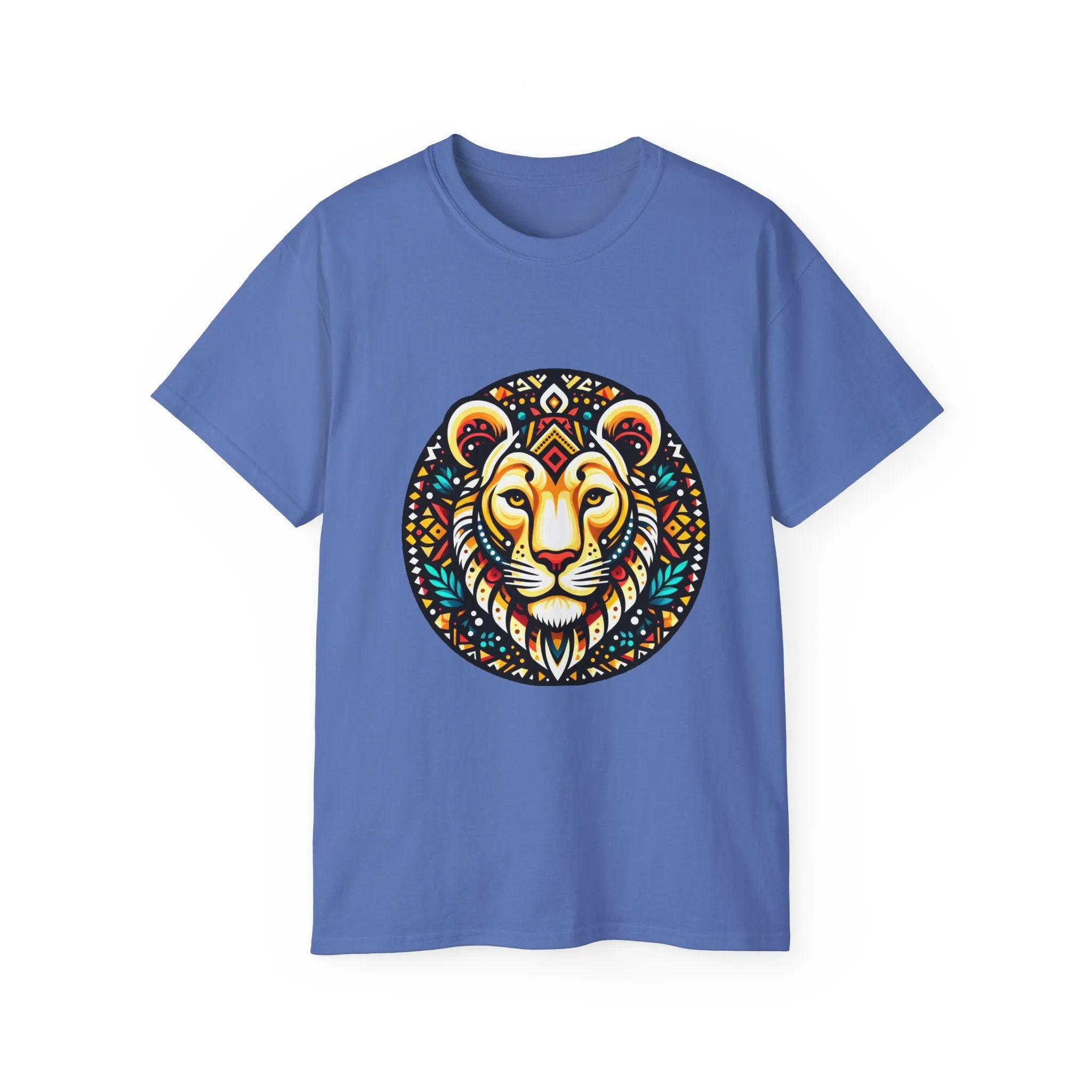 EXOTIC BIG CATS: Queen Lioness-B. / Unisex Graphic Tee Shirt