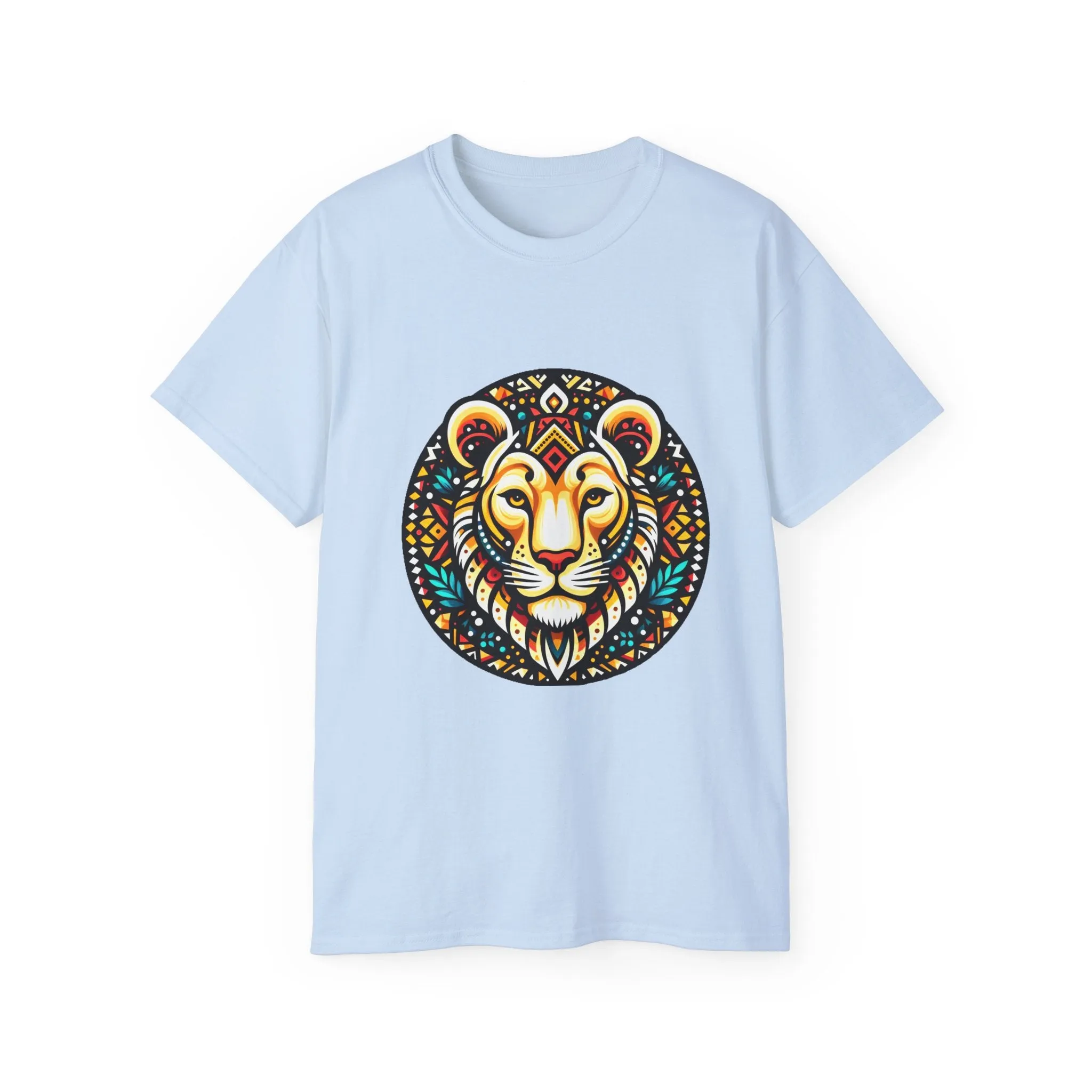 EXOTIC BIG CATS: Queen Lioness-B. / Unisex Graphic Tee Shirt