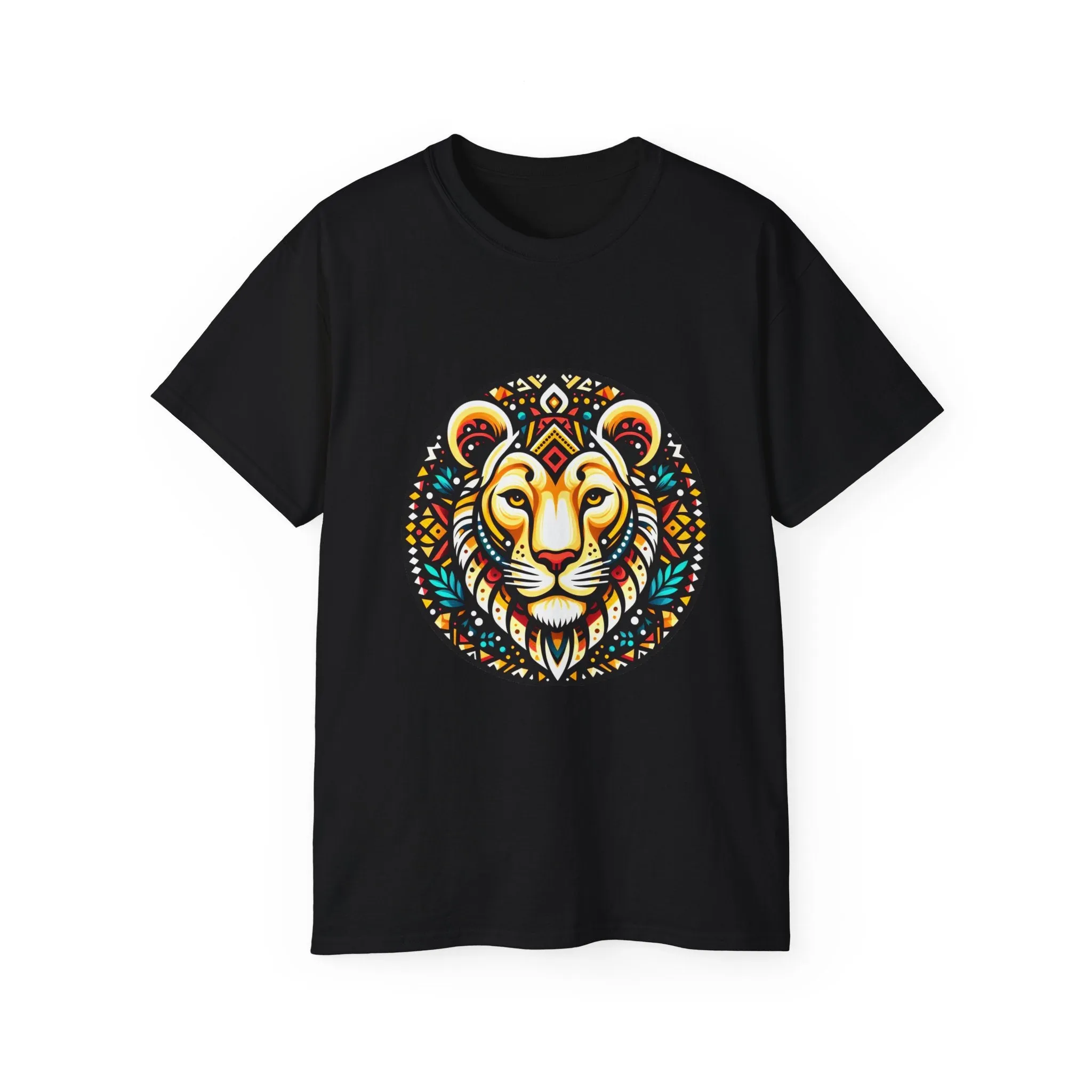 EXOTIC BIG CATS: Queen Lioness-B. / Unisex Graphic Tee Shirt