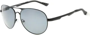 Eyekepper Pilot Style Polycarbonate Lens Polarized Metal Frame Spring Hinges Sunglasses