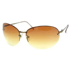 FACE Golden Rimless Sunglasses