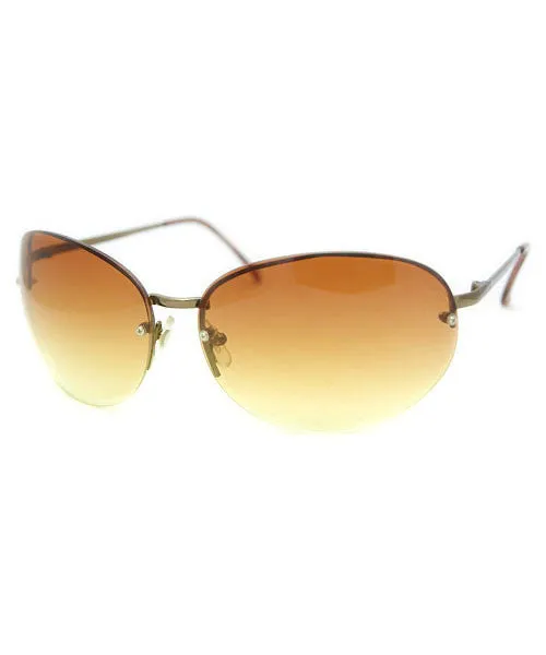FACE Golden Rimless Sunglasses