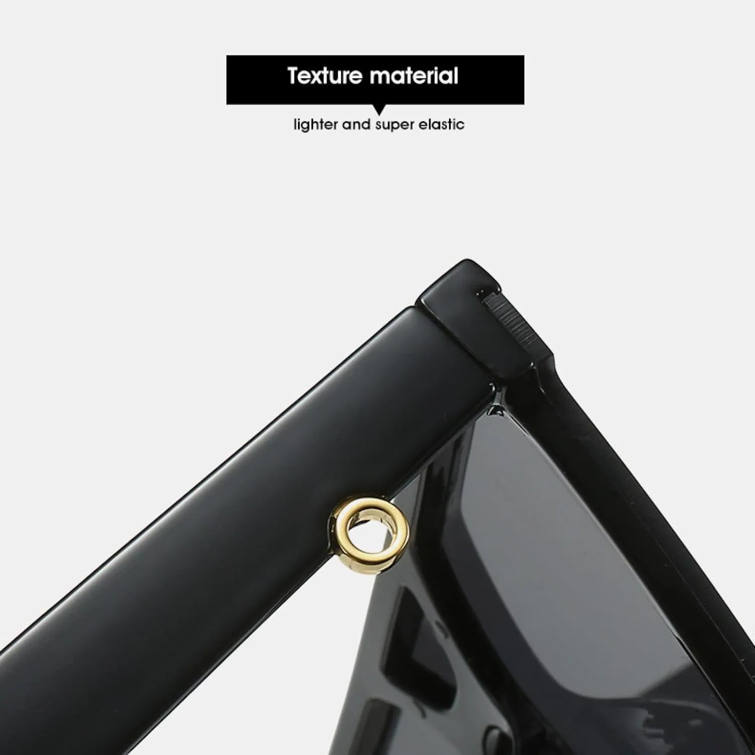 Fashion Classic Sunglasses Women Men Vintage One Piece Big Frame Sun Glasses Travel Driving Shades Uv400