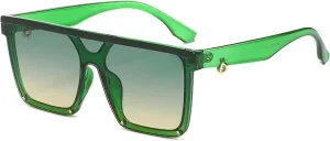 Fashion Classic Sunglasses Women Men Vintage One Piece Big Frame Sun Glasses Travel Driving Shades Uv400