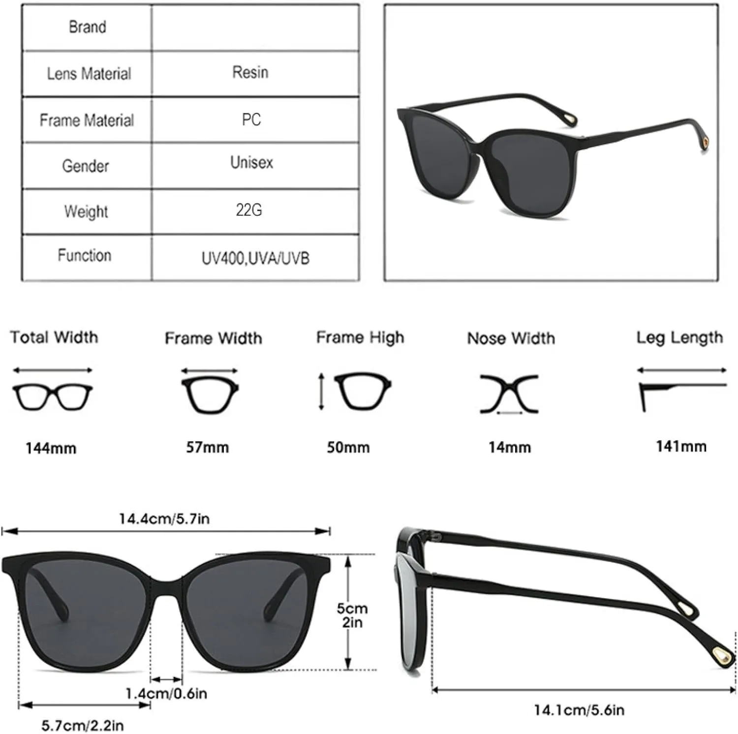 Fashion Gradient Shades Uv400 Women Sunglasses
