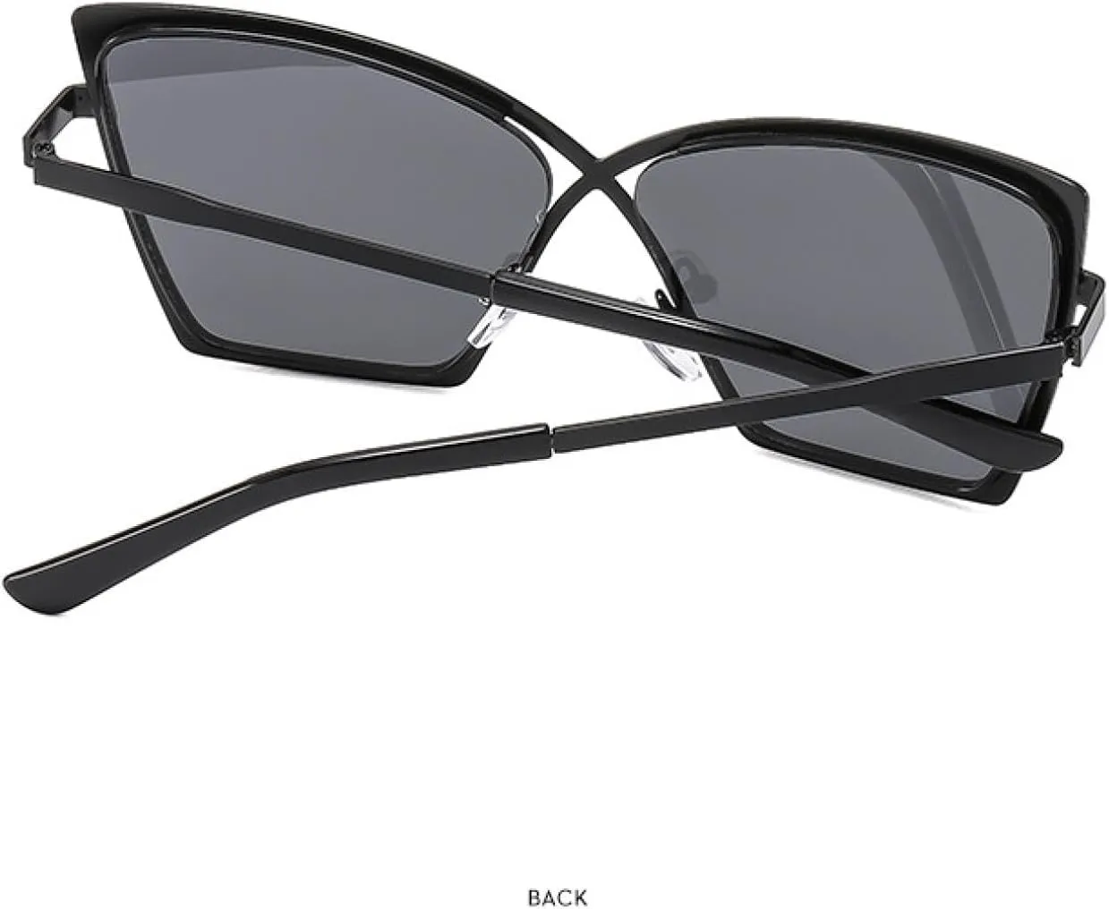 Fashion Large Frame Cat Eye Sunglasses Women for Men Vintage Luxury Punk Sun Glasses Outdoor Travel Glasses Uv400