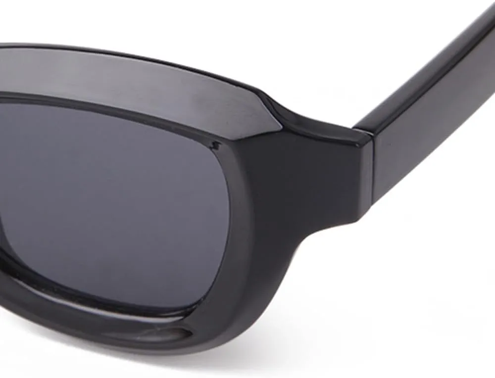 Fashion Orange Thick Sunglasses Women Men Trendy Colorful Sun Glasses