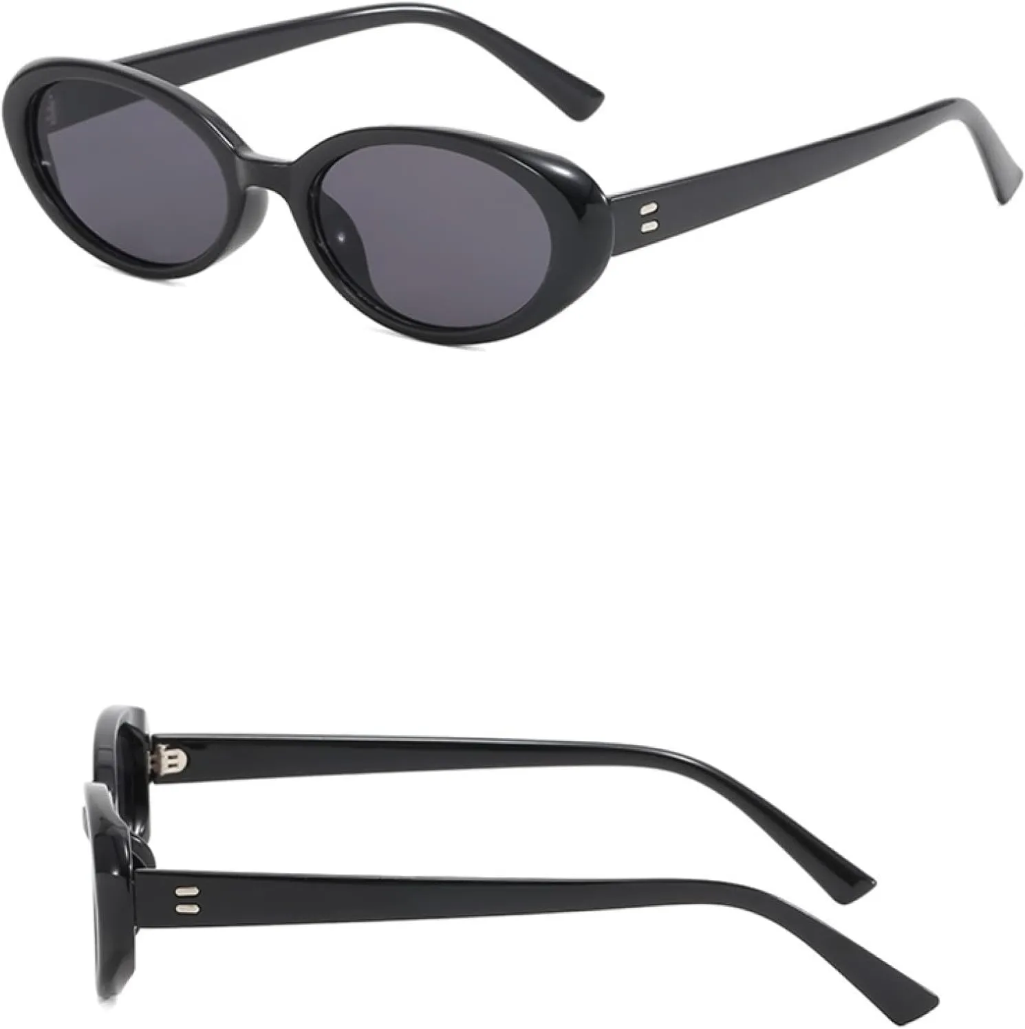 Fashion Oval Sunglasses Women Men Shades Retro Uv400