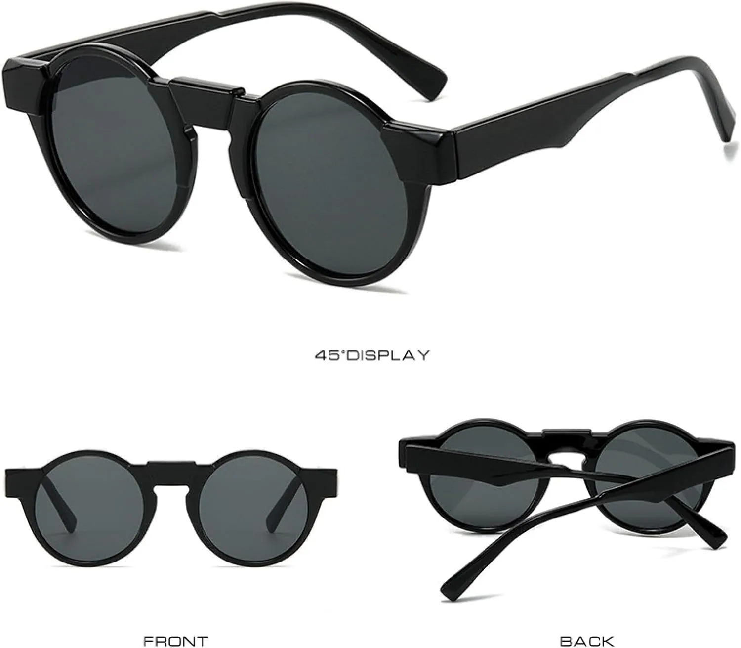 Fashion Punk Sunglasses Women Men Retro Shades Uv400