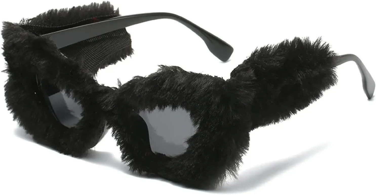 Fashion Vintage Luxury Cat Eye Wacky Sunglasses for Women Men Trend Outdoor Party Sunglasses Uv400