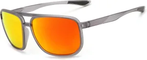 FEISEDY Mens Sunglasses, Sunglasses Polarized, Aviator Sunglasses for Driving Fishing Sports Mens Sun Glasses B0205