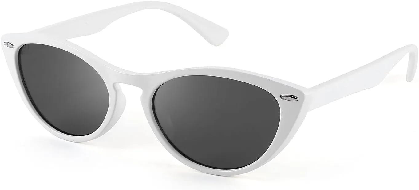 FEISEDY Retro Cat Eye Sunglasses Women Men Vintage Small Cateye UV400 Sunglasses B2617