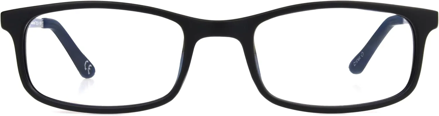 Foster Grant Men's Kramer E.Readers Reading Glasses Rectangular Blue Light Filtering