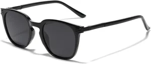 Frame Sunglasses for Men Retro Polarized Sun Glasses for Women Uv400 Grey Green