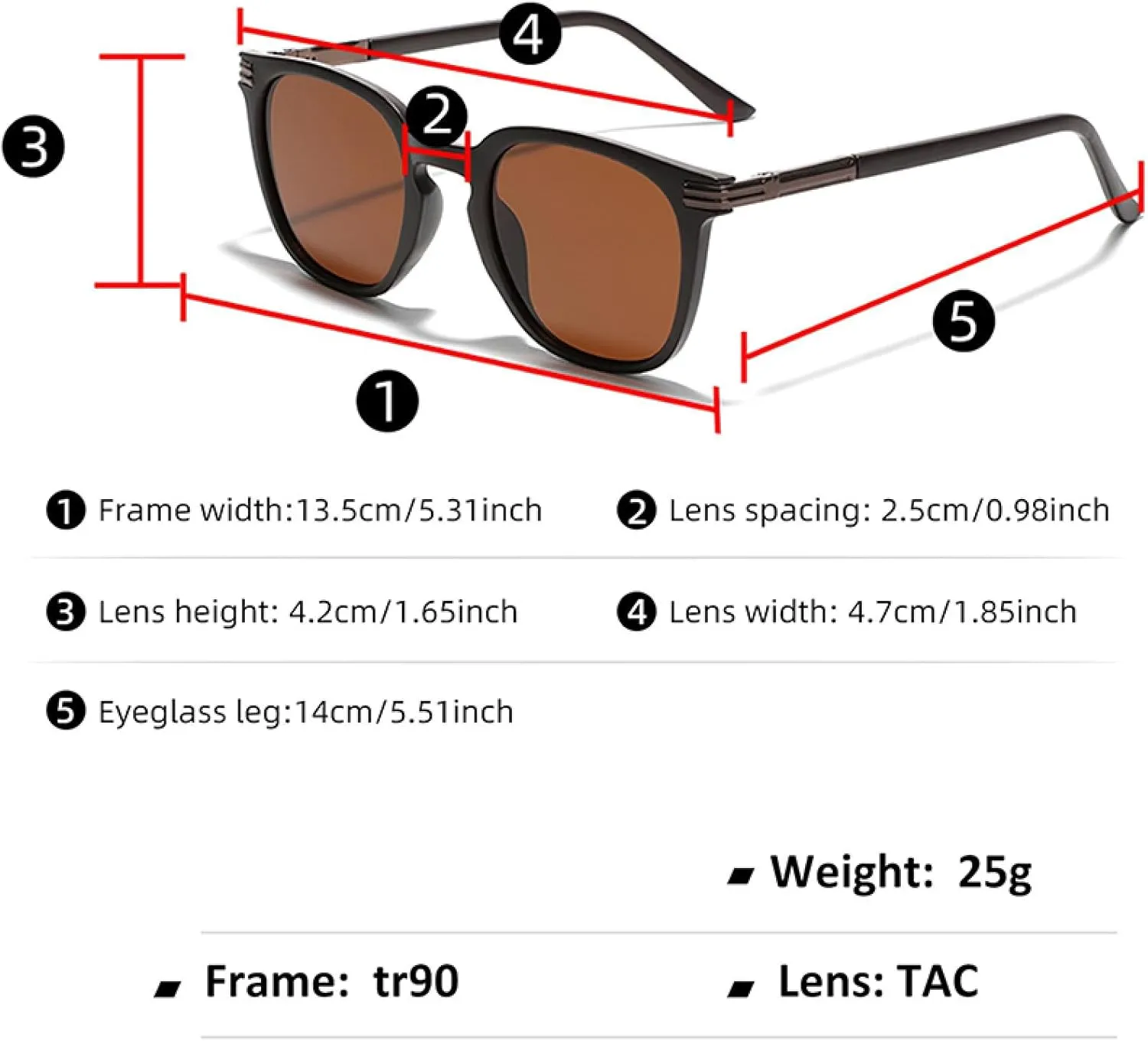 Frame Sunglasses for Men Retro Polarized Sun Glasses for Women Uv400 Grey Green