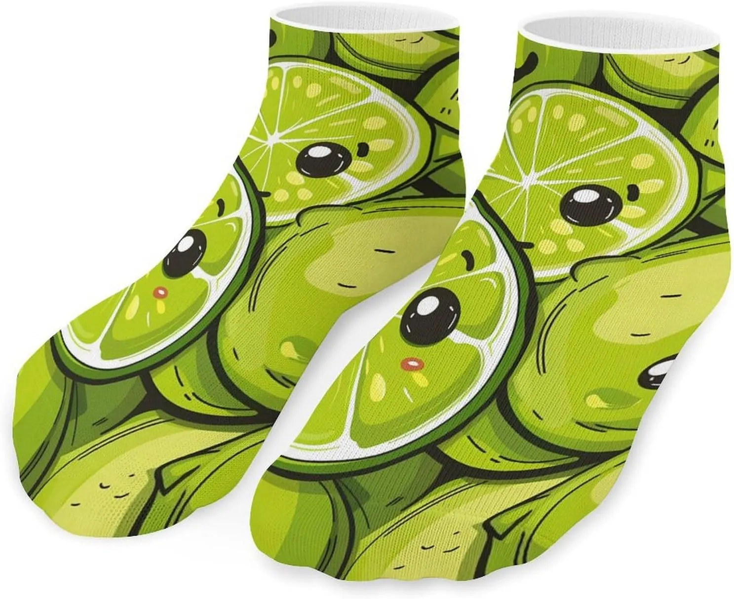 Fresh Lemon Ankle Socks Breathable Low Cut Sports Socks Casual No Show Sock for Women Men