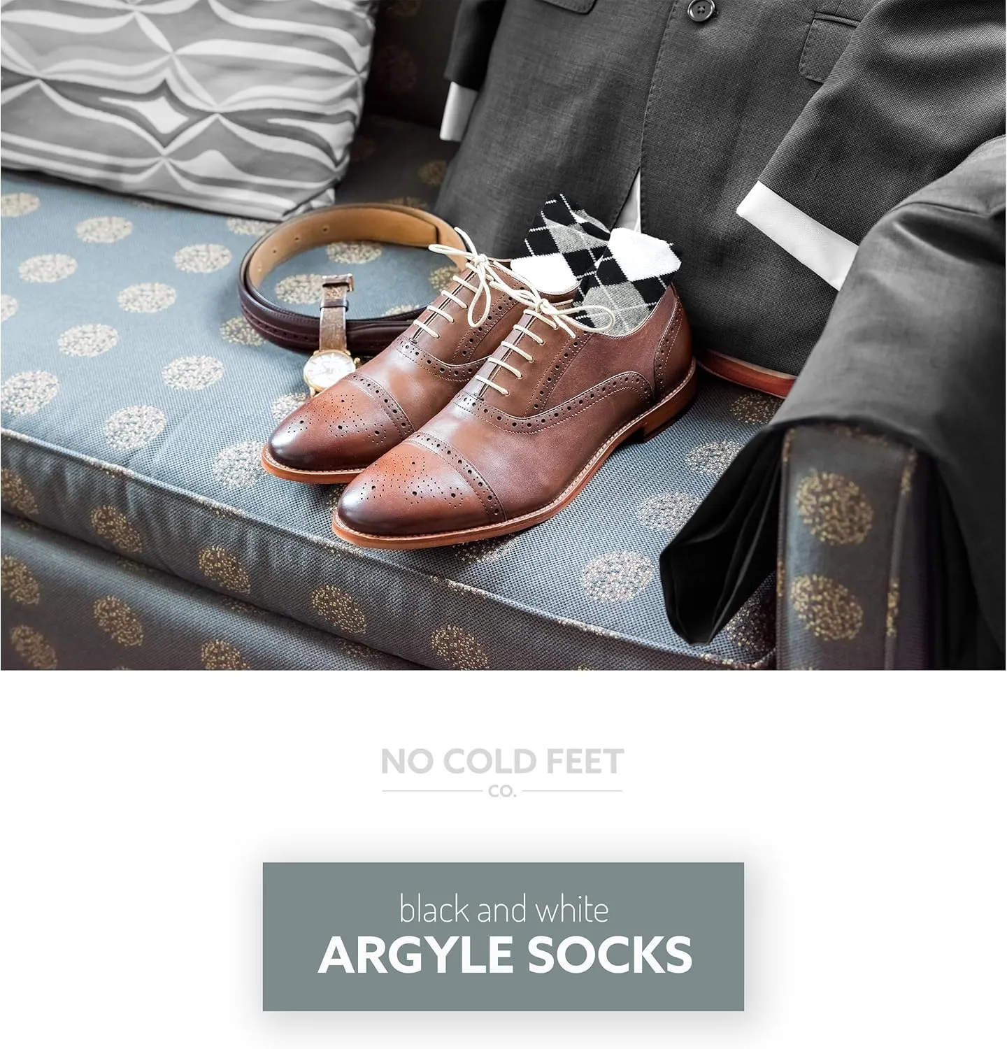 Fun Black Colorful Novelty Socks for Men for Dress Casual Formal Groomsmen Wedding, 2 Pack