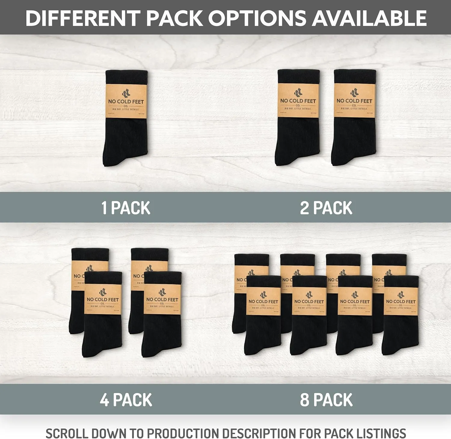 Fun Black Colorful Novelty Socks for Men for Dress Casual Formal Groomsmen Wedding, 6 Pack