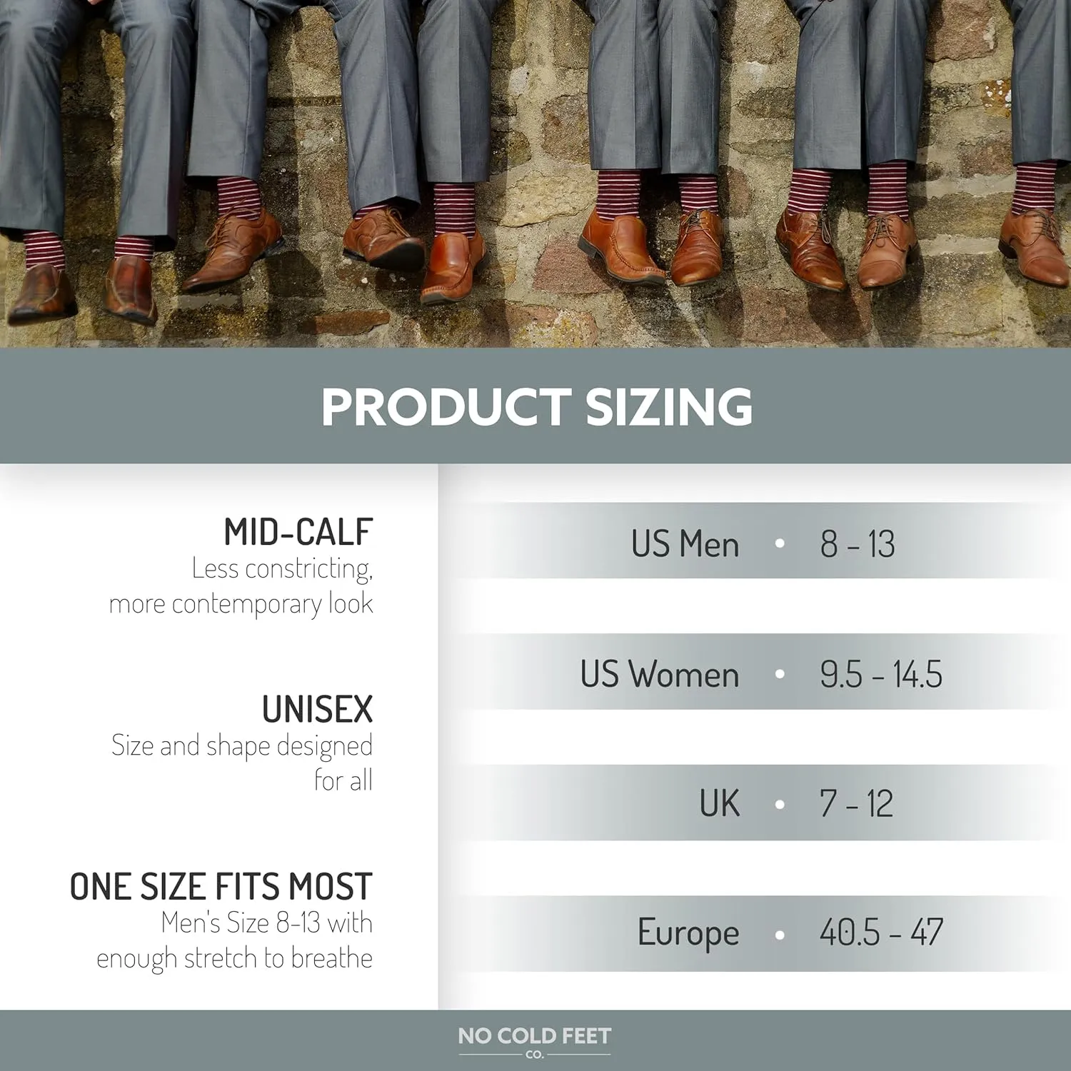 Fun Burgundy Colorful Novelty Socks for Men for Dress Casual Formal Groomsmen Wedding, 8 Pack