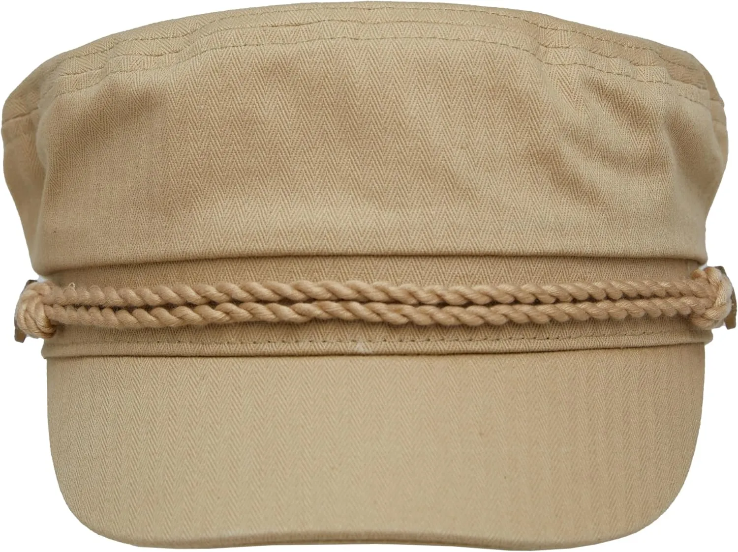 Funky Junque Greek Fisherman Newsboy Flat Cap - Stylish Versatile Hat
