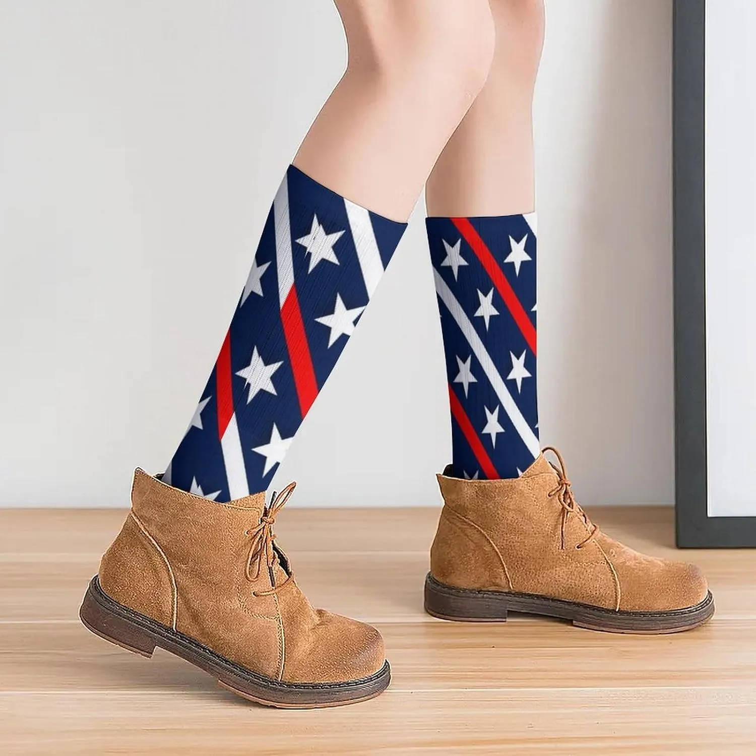 Funny Socks For Women Men Novelty Crew Casual Socks Fun Gifts For Women Friends-Orange And Lemon