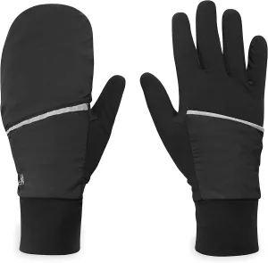Gaiam Running Gloves Womens Convertible Mittens Touchscreen Compatible - Warm Winter Running Gear for Women