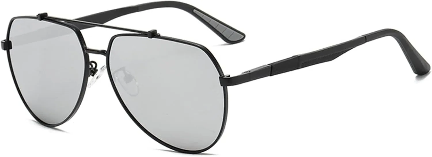 GAOXIN Polarized Retro Driving and Cycling Sunglasses Men and Women Outdoor Sunglasses (Color : F, Size : 1)
