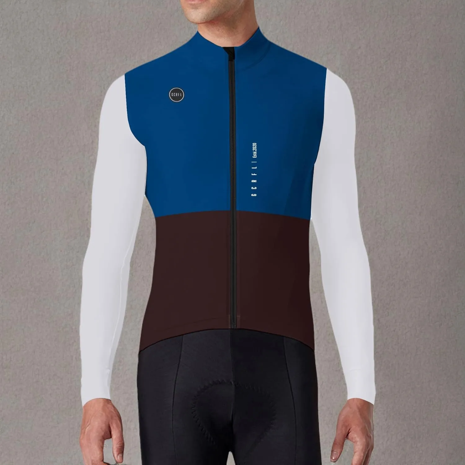 GCRFL Winter Cycling Kit Men's Cycling Jersey Set Long Sleeves Jersey Bike Pants Cycling Clothing Softshell Windbreaker