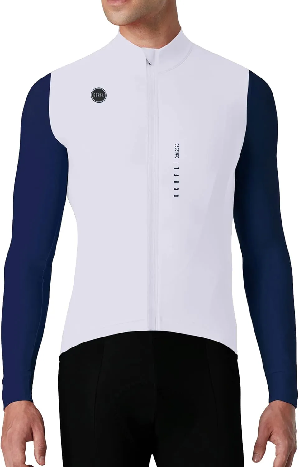 GCRFL Winter Cycling Kit Men's Cycling Jersey Set Long Sleeves Jersey Bike Pants Cycling Clothing Softshell Windbreaker