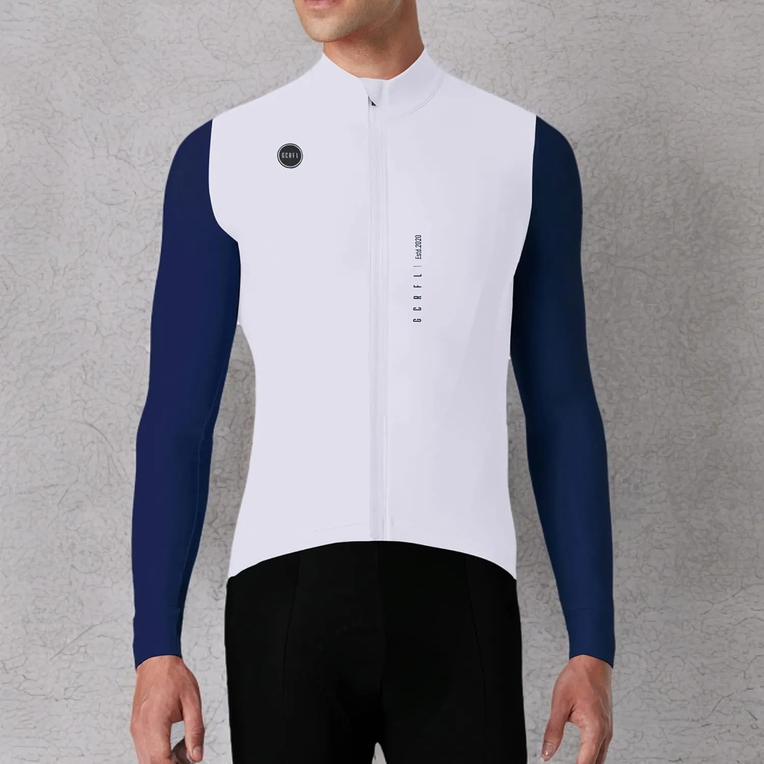 GCRFL Winter Cycling Kit Men's Cycling Jersey Set Long Sleeves Jersey Bike Pants Cycling Clothing Softshell Windbreaker