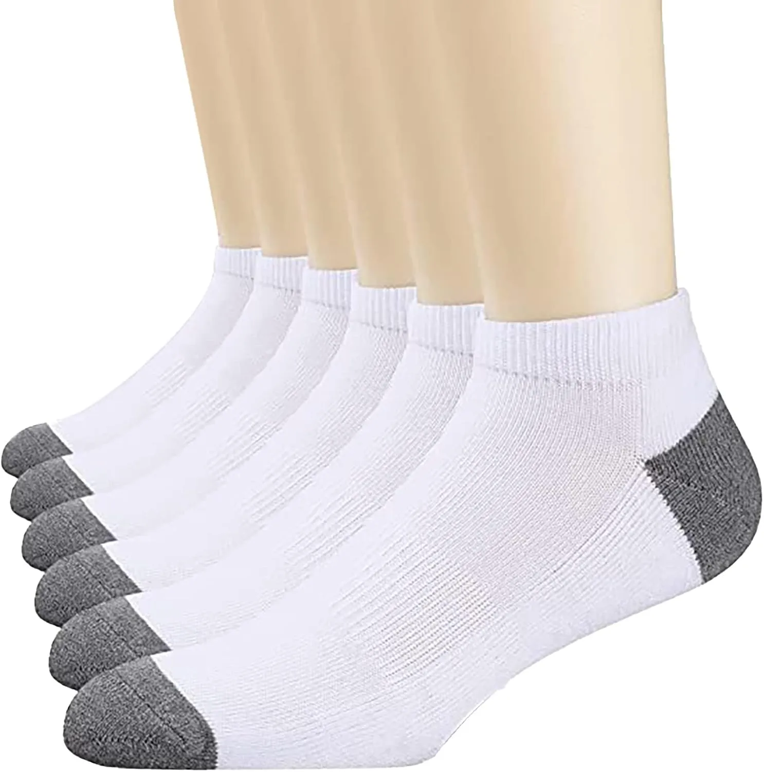 GIERIDUC Ankle Athletic Running Socks Multipack Compression Socks For Women Womens Black No Show Socks Running Striped Socks