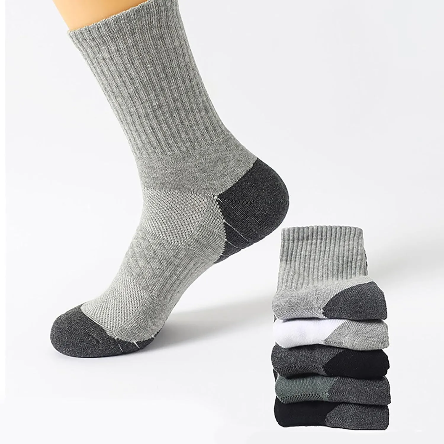 GIERIDUC Candy Colored Slouch Socks Women Thigh High Boot Socks Soft Scrunch Socks Winter Plus Size Thigh High Stockings