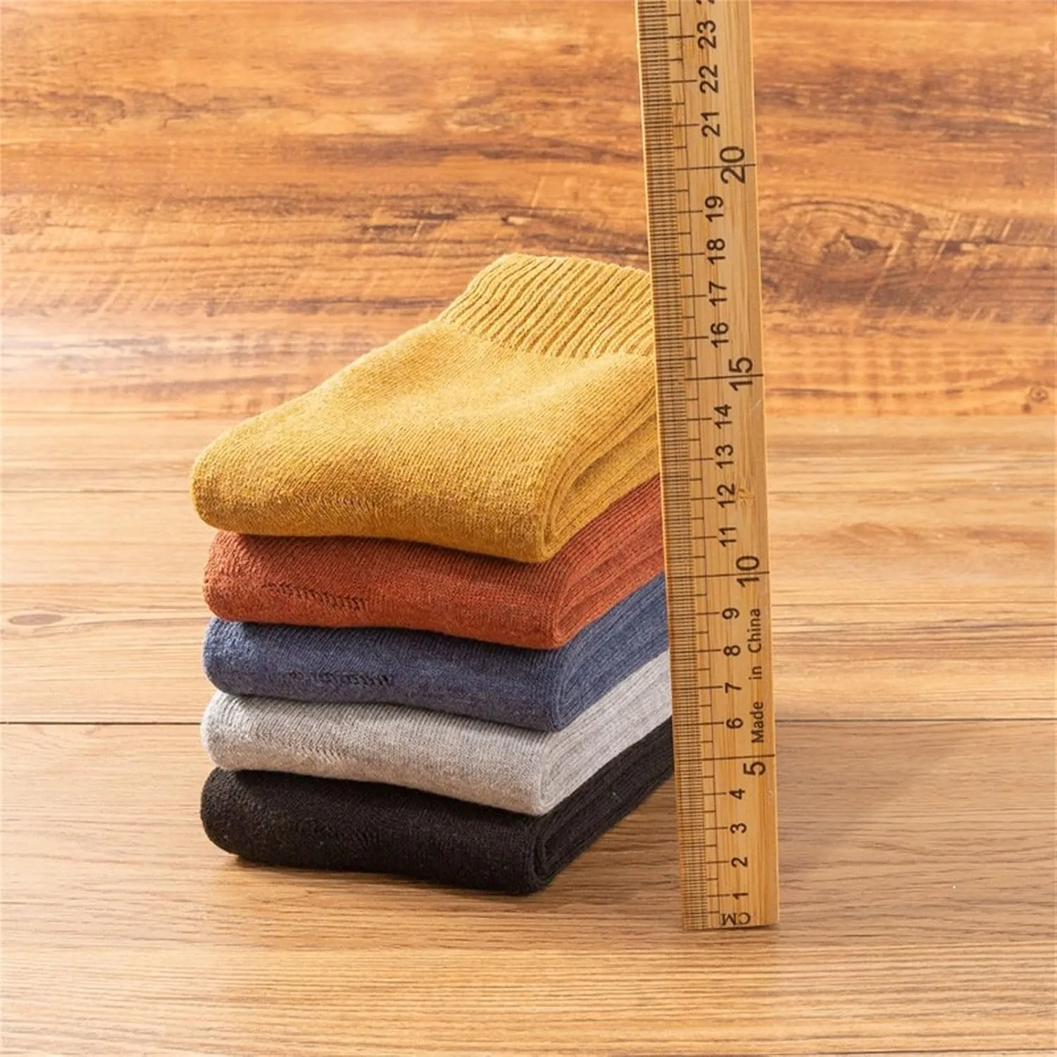GIERIDUC Cushion Crew Socks for Women Cotton Knee High Socks For Women Men's Dress Socks Size 9-11 Warm Winter Socks Women