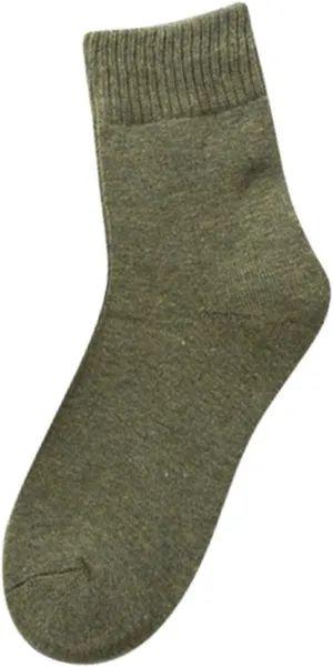 GIERIDUC Cushion Crew Socks for Women Cotton Knee High Socks For Women Men's Dress Socks Size 9-11 Warm Winter Socks Women