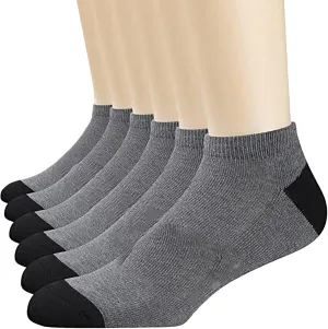GIERIDUC Mens Sport Ankle Socks Plantar Fasciitis Socks With Arch Support Womens Quarter Crew Socks Ankle Compression Socks