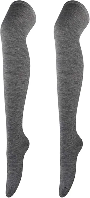 GIERIDUC Over Knee Thigh Socks Knee-High Warm Stocking Women Boot Socks Leg Warmer Thigh High Socks for Daily Wear Cosplay