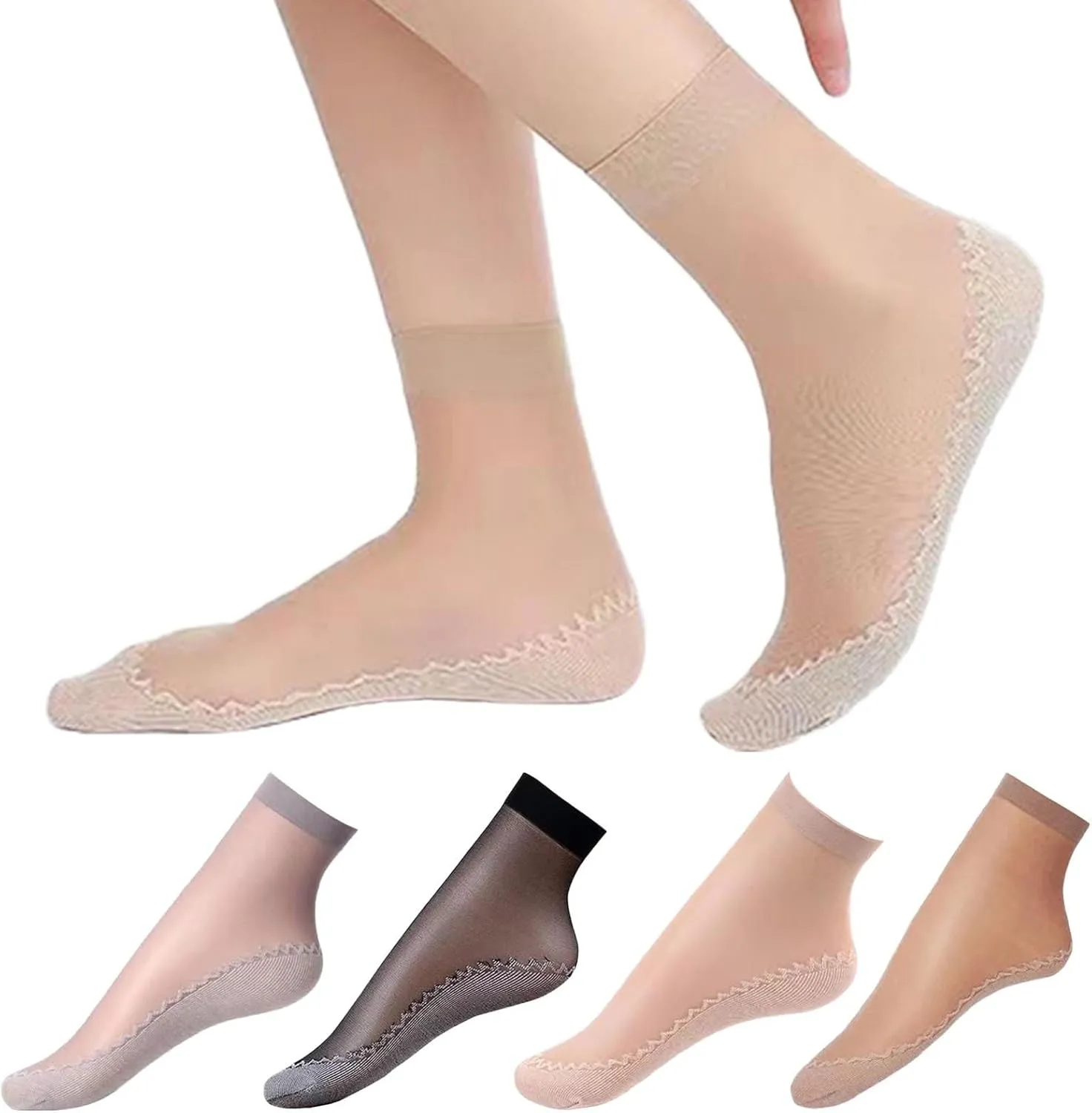 GIERIDUC Women Ankle Sports Socks Socks For Stocking Stuffers For Adults Mens Ankle Socks Size 10-13 Socks For Flats Women