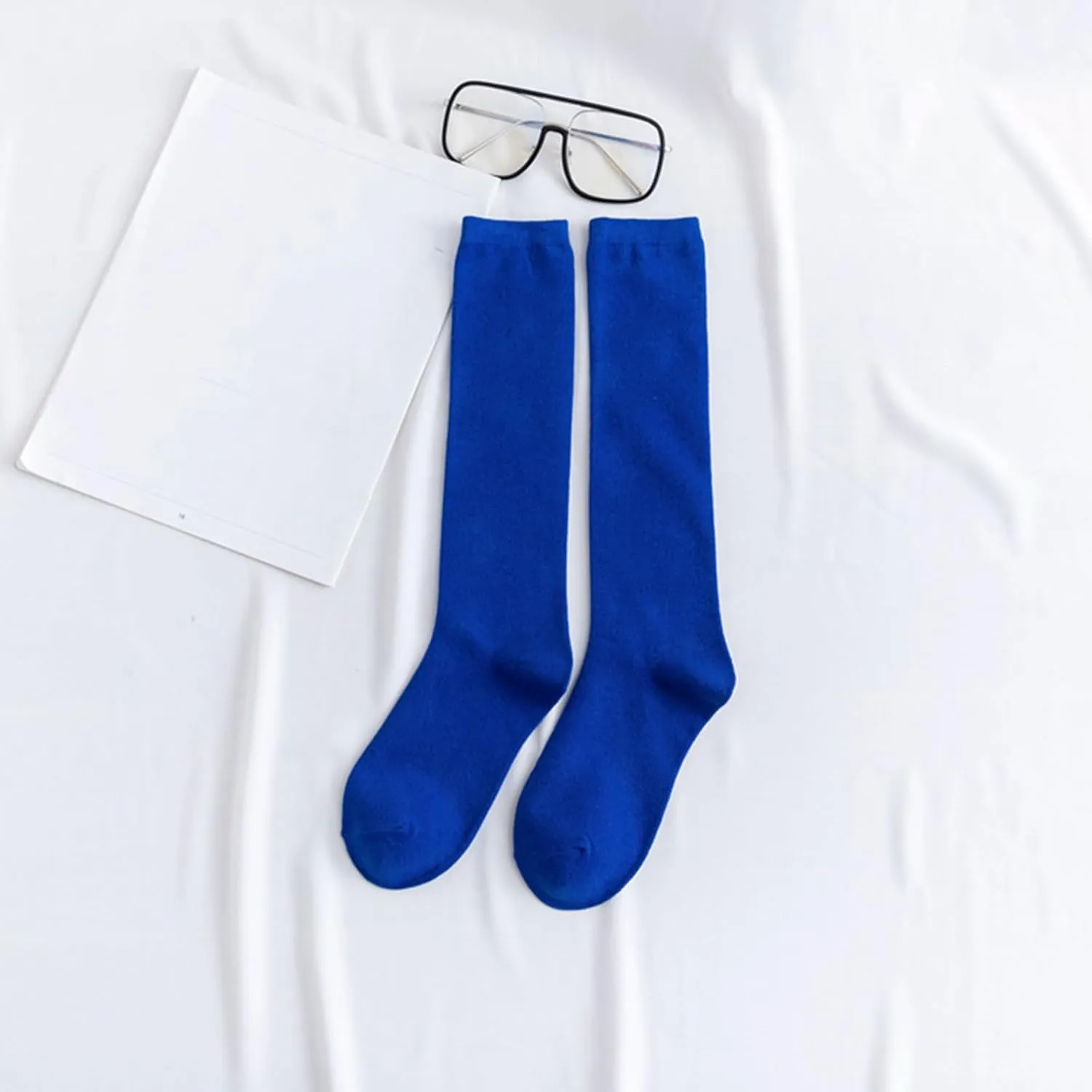 GIERIDUC Women's Running Ankle Socks Women Pure Cotton Stockings Diamond Shaped Knee Length Stockings Hiking Ankle Socks
