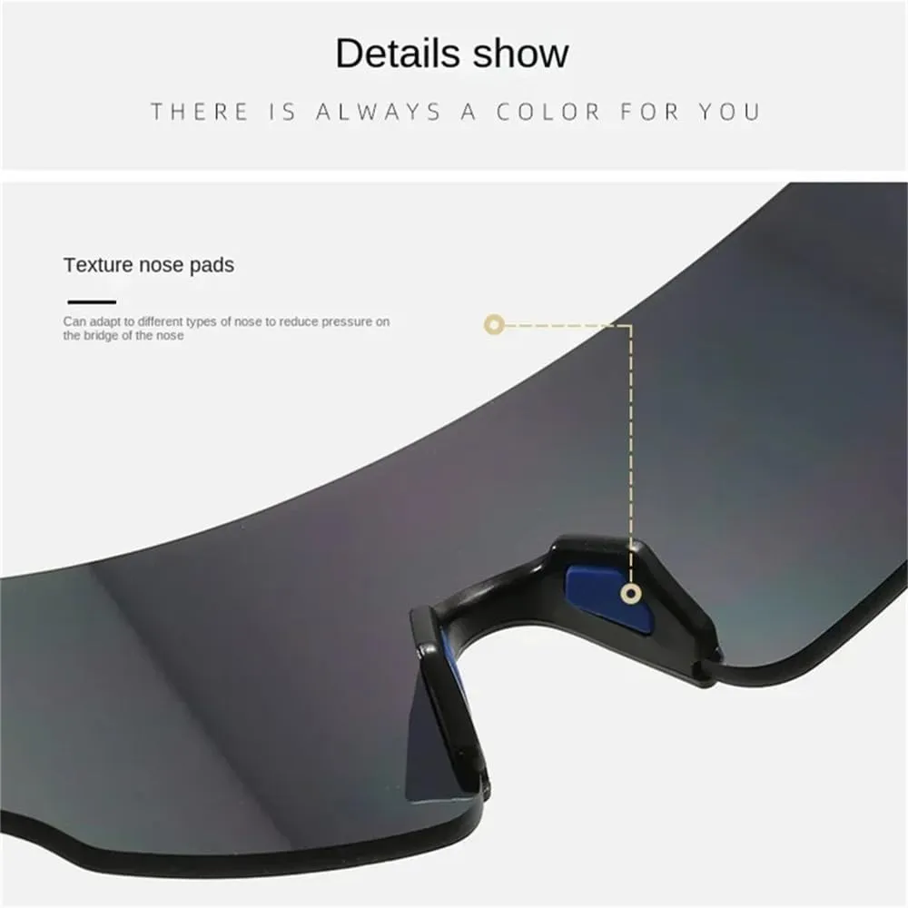 Glasses Men Sports Safety Cycling Women Outdoor Sunglasses Transparent(4,One Size)
