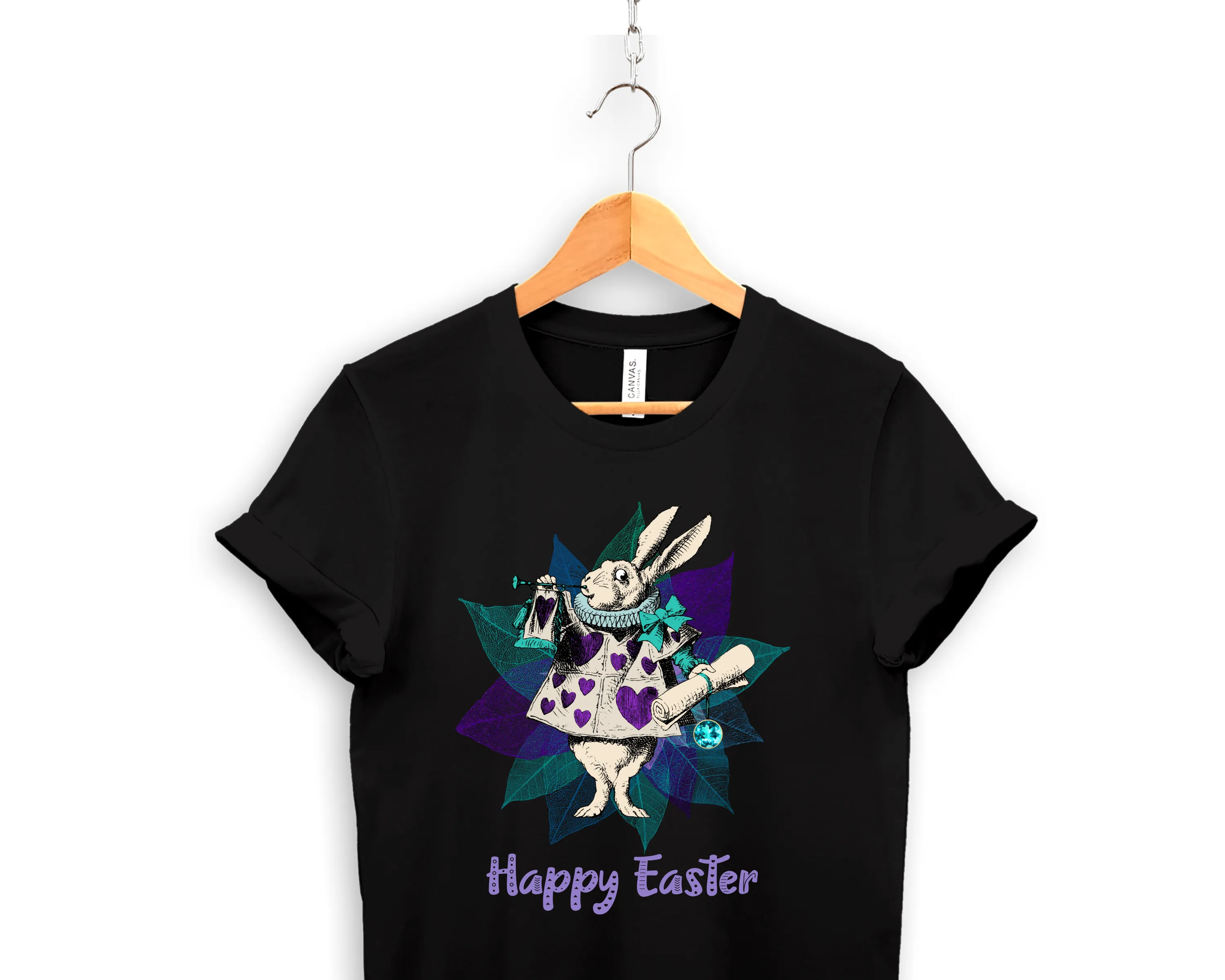 Graphic Tee - Alice in Wonderland Gifts #25b Purple Series | Gift Idea, Gifts for Women, T Shirts for Women, Custom Shirt, Graphic Tees for Women