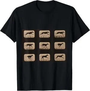 Greyhound dog running T-Shirt