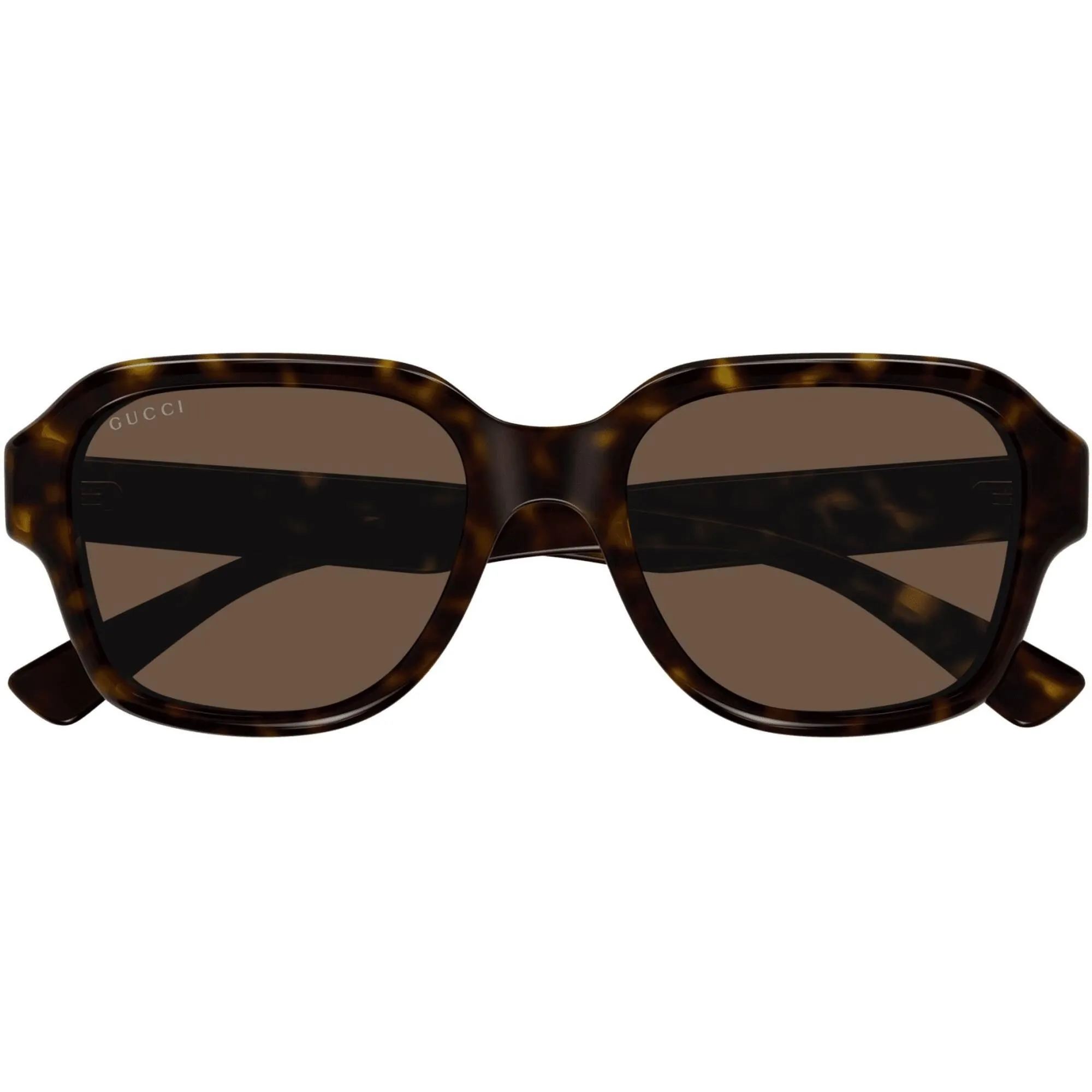 Gucci Men's Sunglasses - Havana Acetate Full Rim Unique Frame Brown Lens | GG1174S 002
