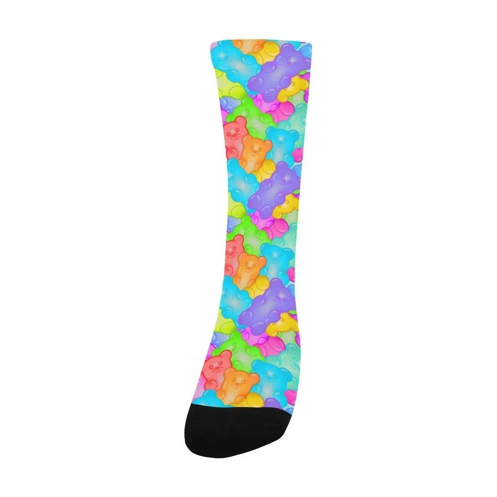 Gummy Bear Colorful Crew Socks