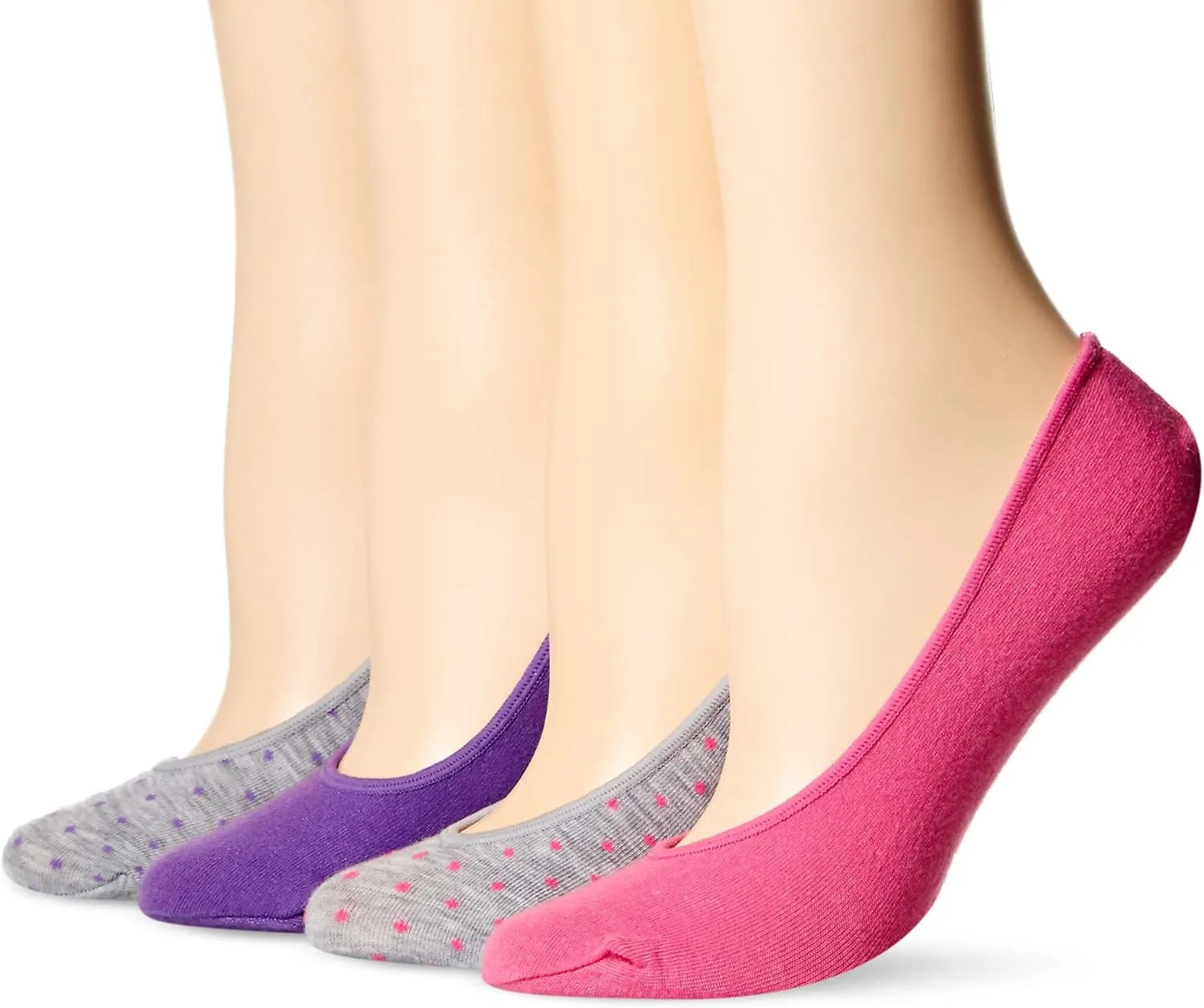 Hanes Women's 4-Pack Invisible Liner