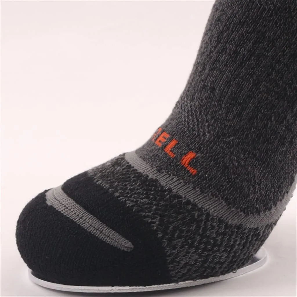 HBJWOV Men's Wool Outdoor Hiking Hiker Cushion Low Cut Socks Hiking Crew Socks(E)