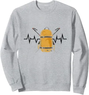 Hiking Backpack for a Hiker, Hiking Sweatshirt