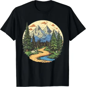 Hiking in Nature, Hiking T-Shirt