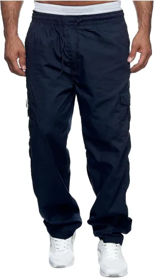Hiking Pants for Men Sports Casual Jogging Trousers Lightweight Hiking Work Pants Outdoor Pant