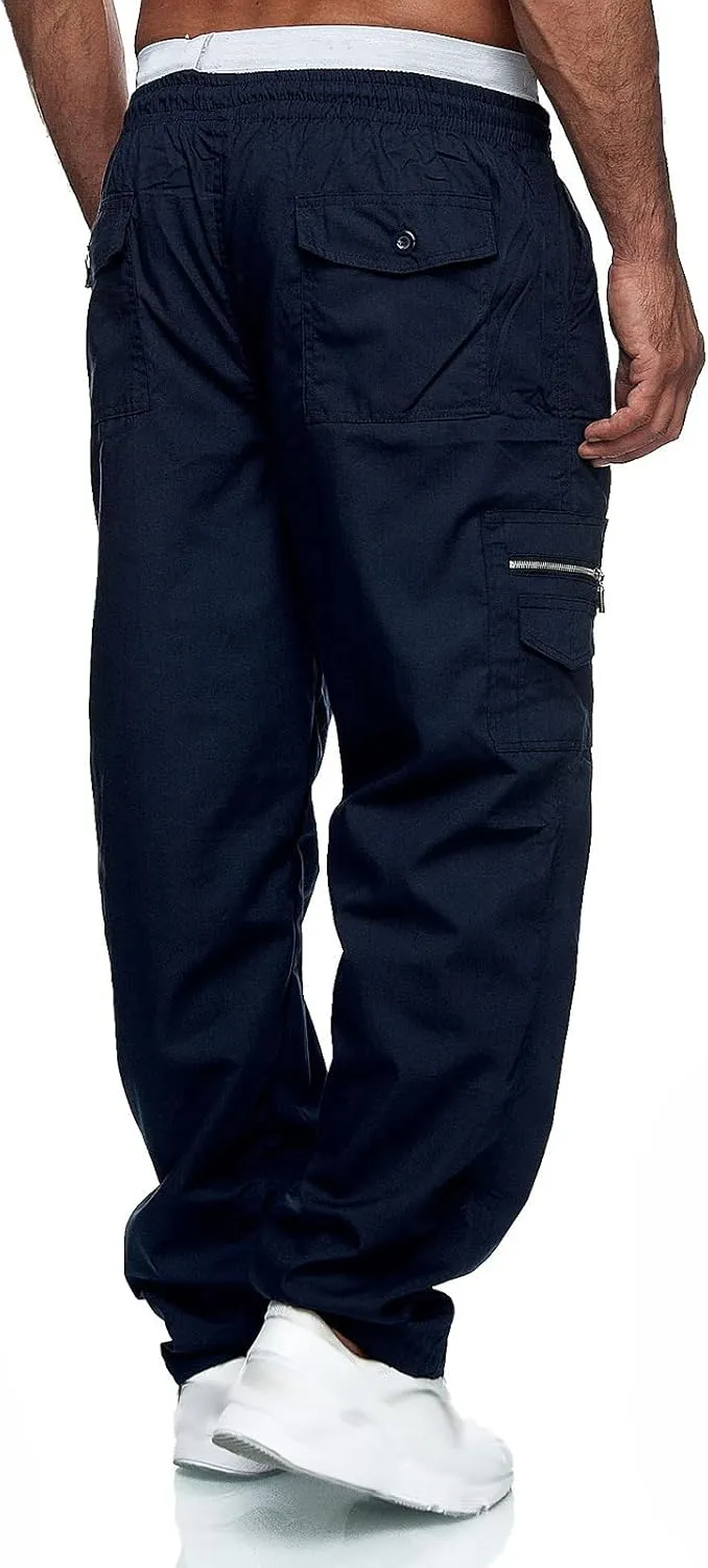 Hiking Pants for Men Sports Casual Jogging Trousers Lightweight Hiking Work Pants Outdoor Pant